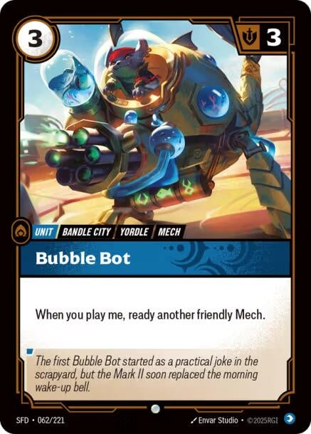 Bubble Bot (062/221) (SFD)