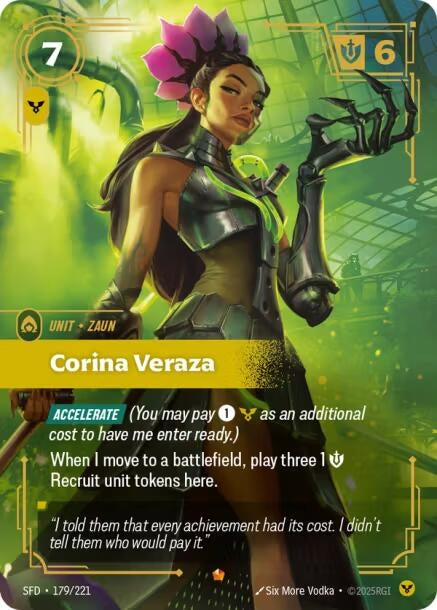 Image for Corina Veraza (179/221) (SPF) - Riftbound: League of Legends Trading Card Game