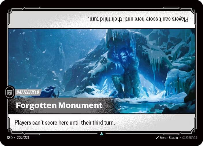 Image for Forgotten Monument (209/221) (SPF) - Riftbound: League of Legends Trading Card Game