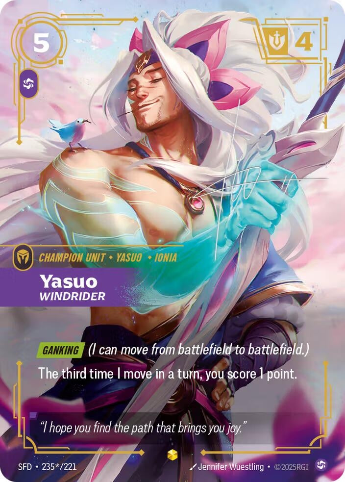 Yasuo - Windrider (Signature) (235*/221) (SPF)