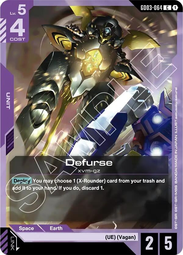 Image for Defurse (GD03-064) (GD03) - Gundam Card Game