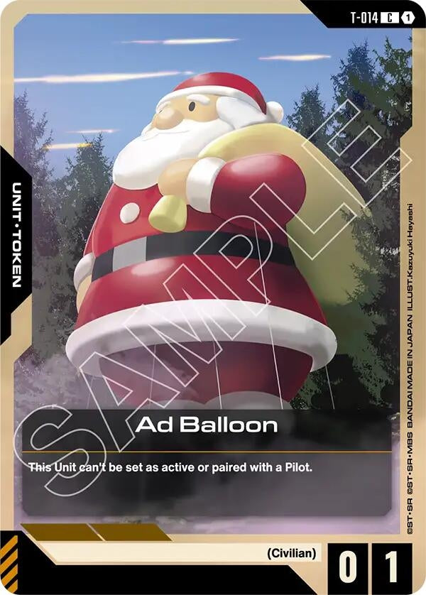 Image for Ad Balloon (T-014) (GD03) - Gundam Card Game