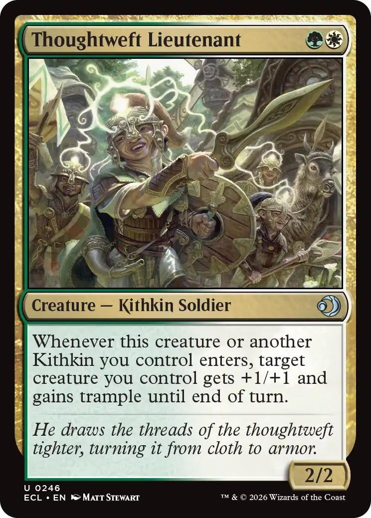 Thoughtweft Lieutenant (246) (ECL)