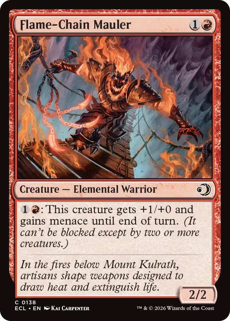 Image for Flame-Chain Mauler (ECL) - Magic: The Gathering