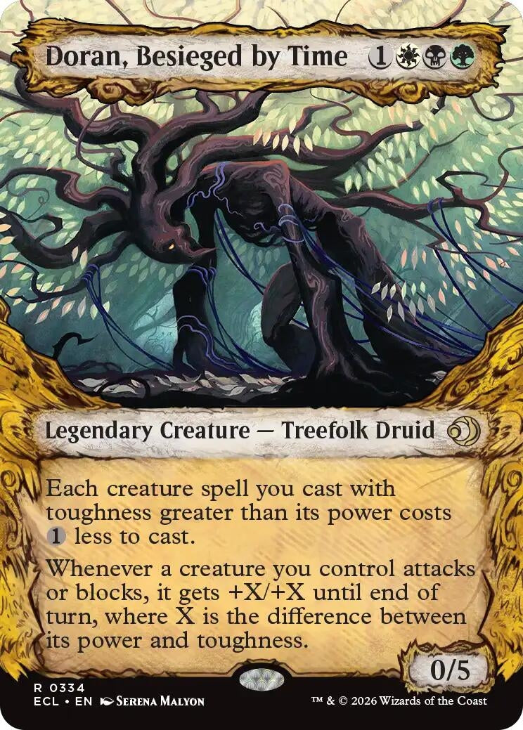 Image for Doran, Besieged by Time (Showcase) (ECL) - Magic: The Gathering