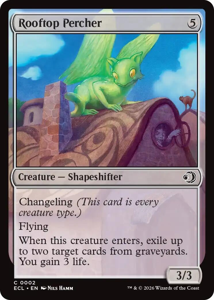 Image for Rooftop Percher (ECL) - Magic: The Gathering