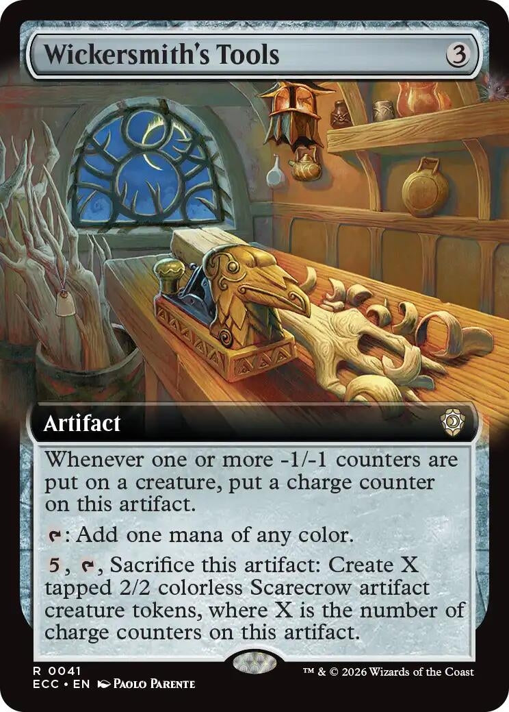 Image for Wickersmith's Tools (Extended Art) (ECC) - Magic: The Gathering