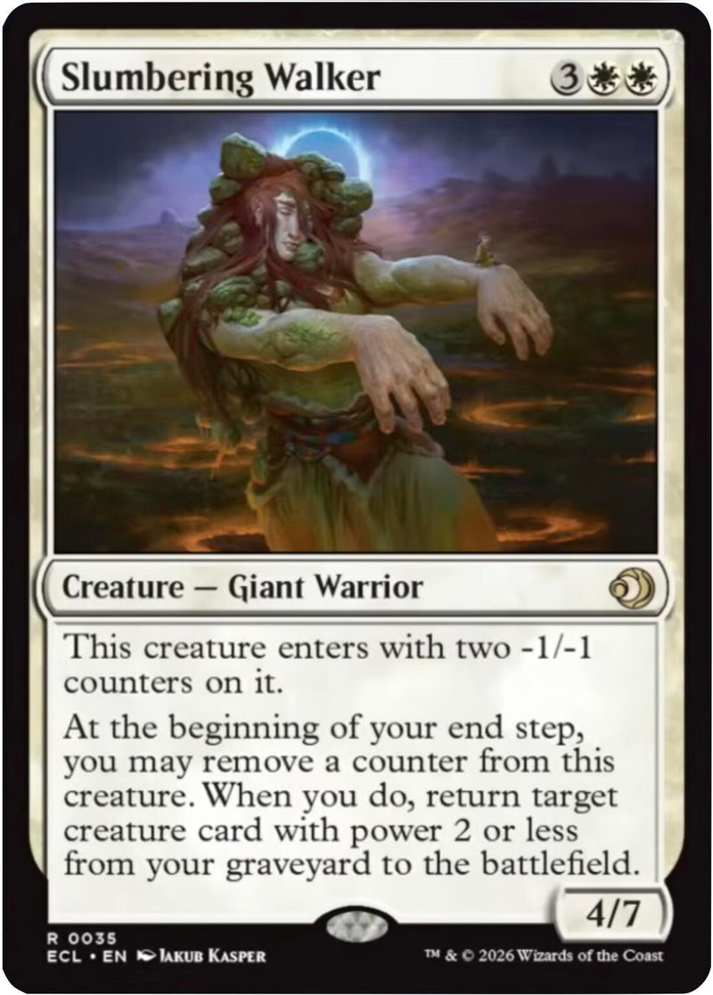 Slumbering Walker (35) (ECL)