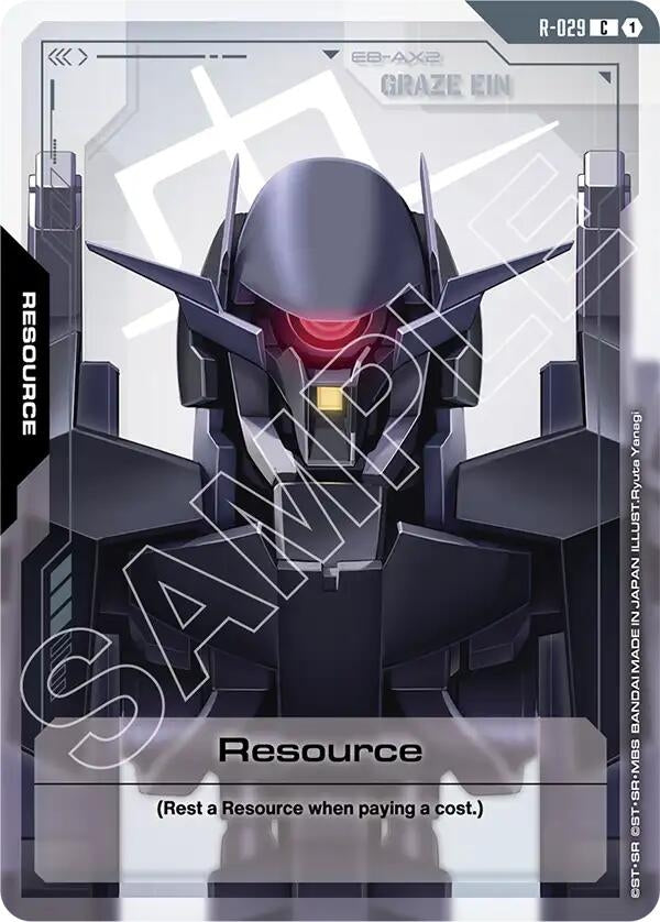 Image for Resource (R-029) (R-029) (GD03) - Gundam Card Game