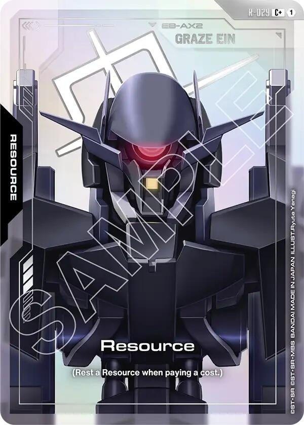 Image for Resource (R-029) (C+) (R-029) (GD03) - Gundam Card Game