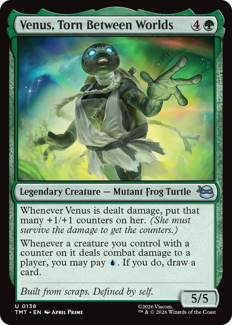 Image for Venus, Torn Between Worlds (136) (TMT) - Magic: The Gathering