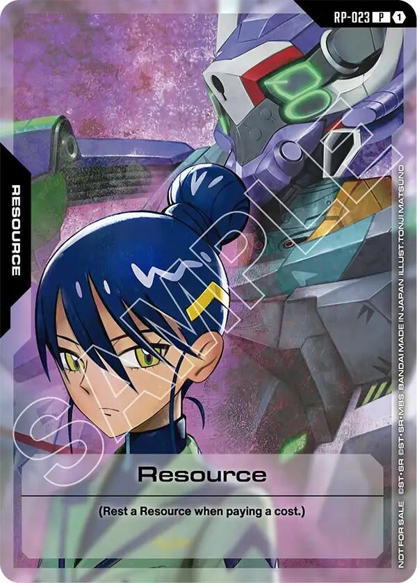 Image for Resource (RP-023) (Mobile Suit Gundam GQuuuuuuX) (RP-023) (RP) - Gundam Card Game