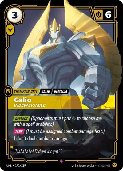 Galio - Indefatigable (171/219) (UNL)