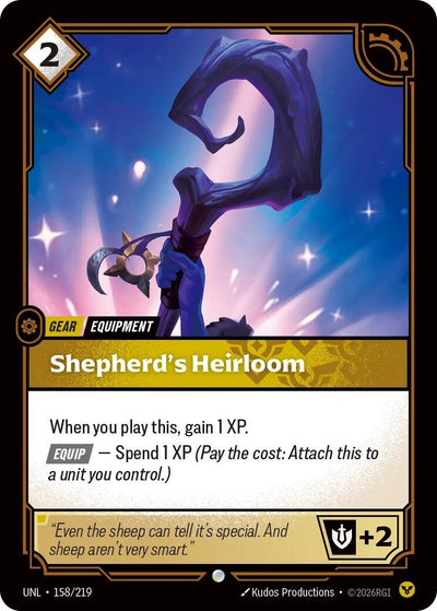 Shepherd's Heirloom (158/219) (UNL)