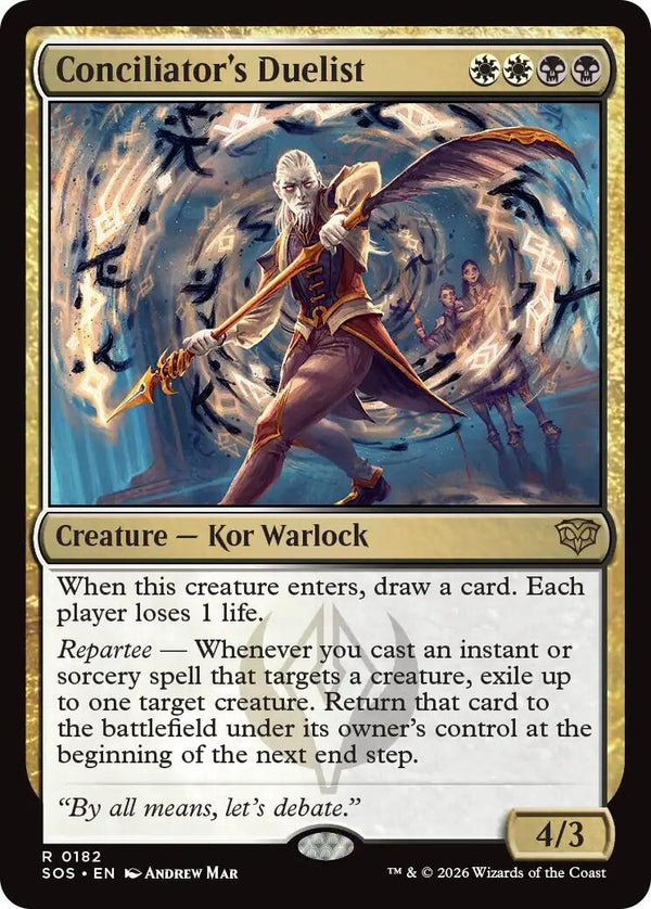 Image for Conciliator's Duelist (182) (SOS) - Magic: The Gathering