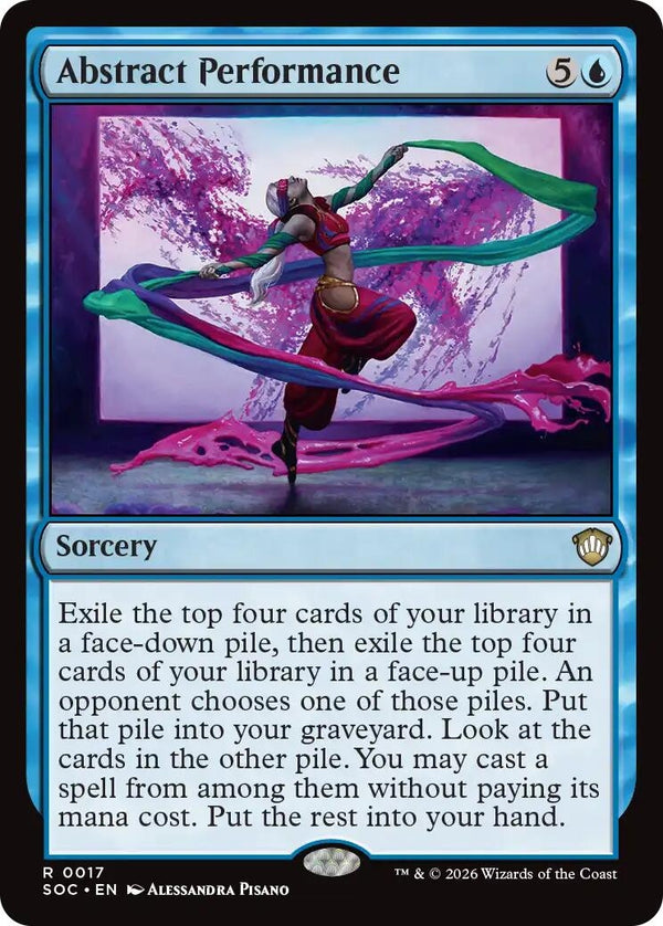 Image for Abstract Performance (17) (SOC) - Magic: The Gathering