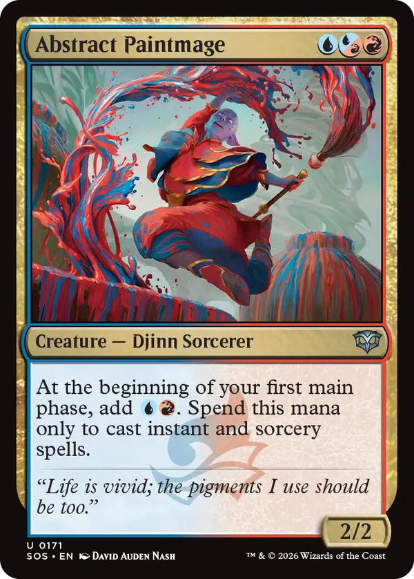 Image for Abstract Paintmage (171) (SOS) - Magic: The Gathering