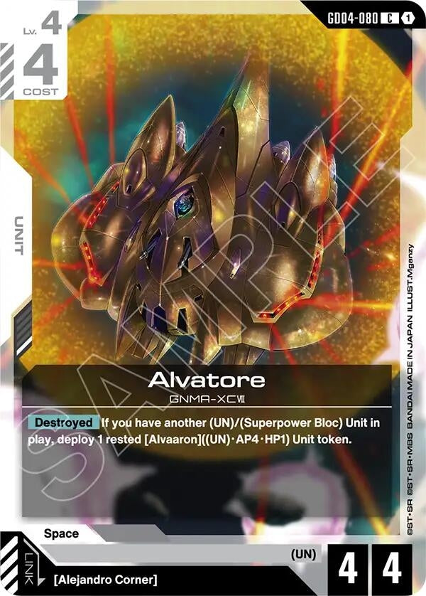 Image for Alvatore (GD04-080) (GD04) - Gundam Card Game