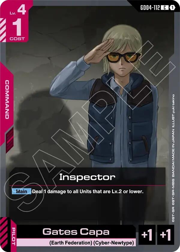 Image for Inspector (GD04-112) (GD04) - Gundam Card Game