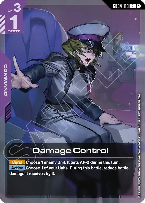Image for Damage Control (GD04-113) (GD04) - Gundam Card Game