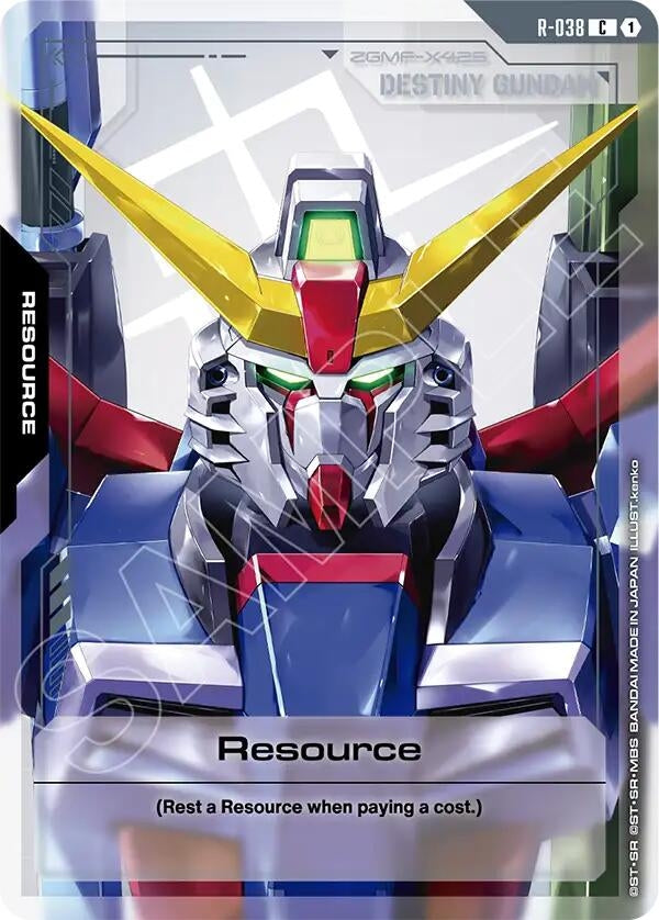 Image for Resource (R-038) (R-038) (GD04) - Gundam Card Game