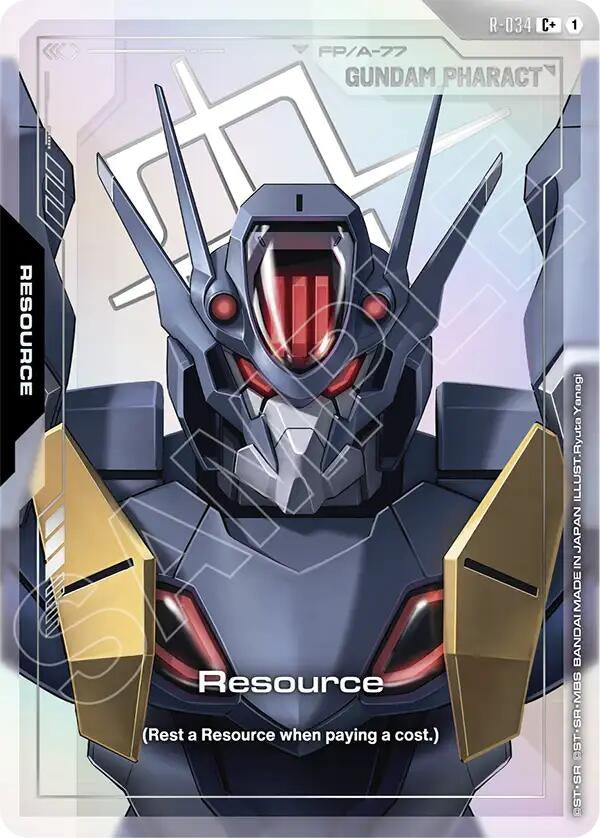 Image for Resource (R-034) (C+) (R-034) (GD04) - Gundam Card Game