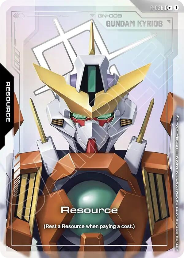Image for Resource (R-036) (C+) (R-036) (GD04) - Gundam Card Game