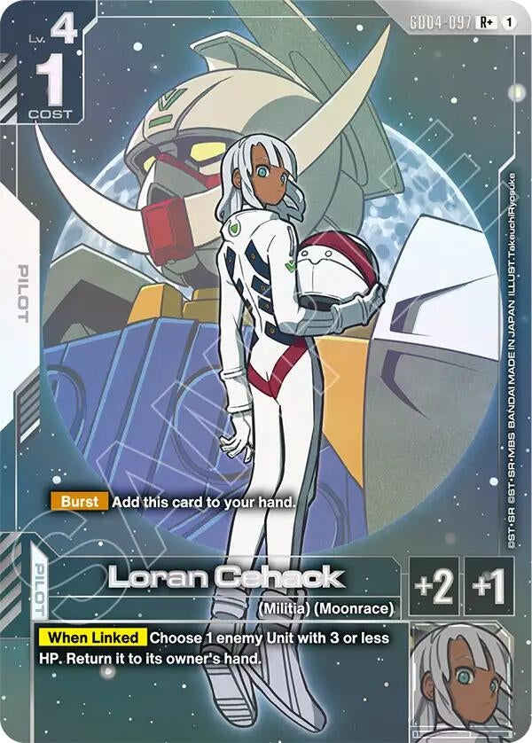 Image for Loran Cehack (R+) (GD04-097) (GD04) - Gundam Card Game