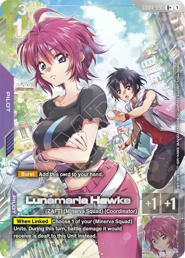 Image for Lunamaria Hawke (U+) (GD04-095) (GD04) - Gundam Card Game