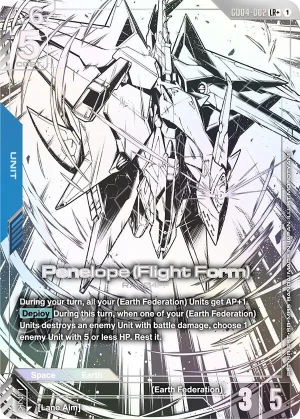 Image for Penelope (Flight Form) (LR+) (GD04-002) (GD04) - Gundam Card Game