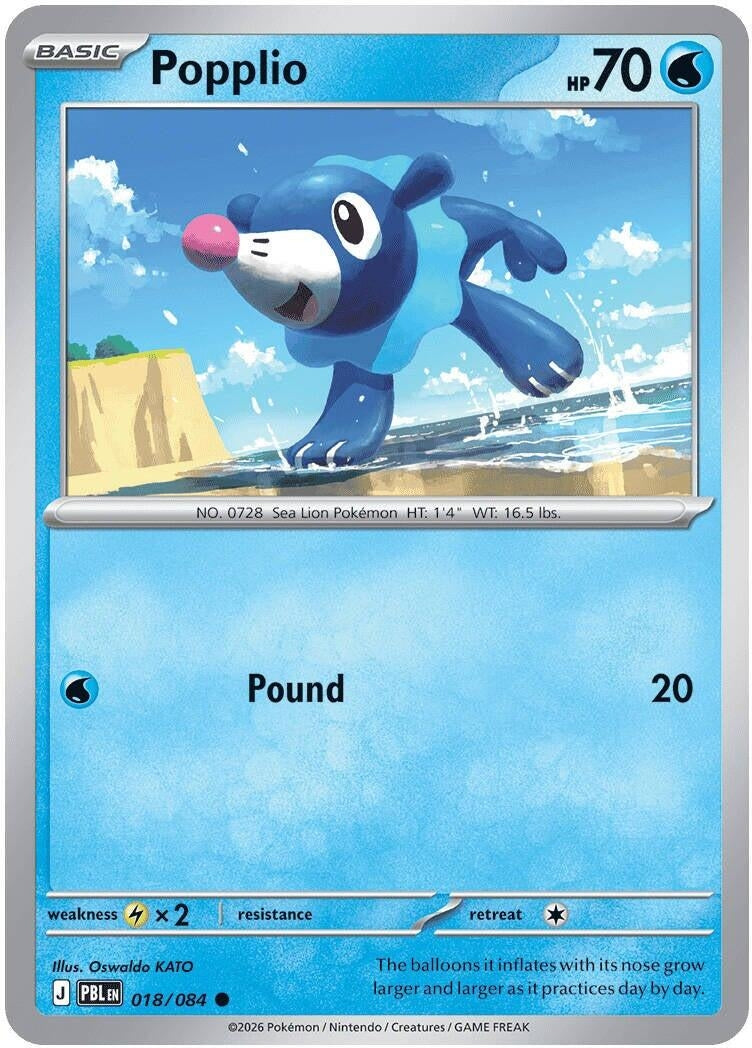 Popplio (018/084) (ME05)