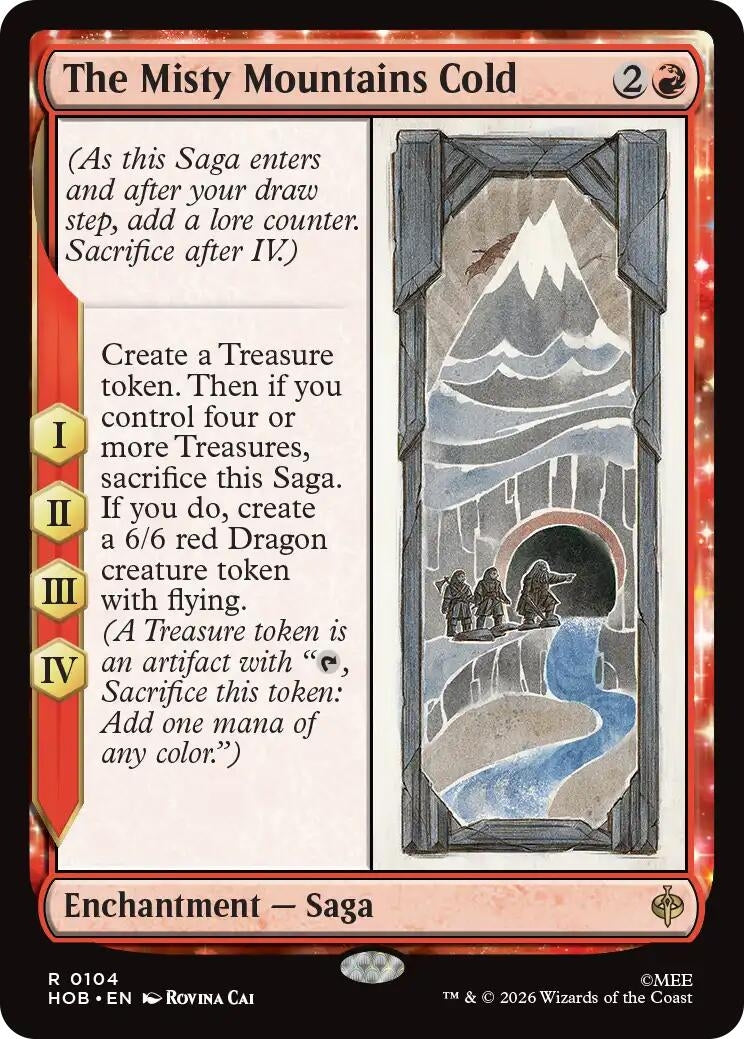 The Misty Mountains Cold (104) (HOB)