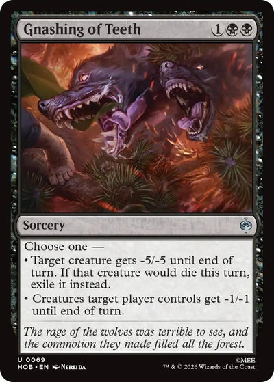 Gnashing of Teeth (69) (HOB)
