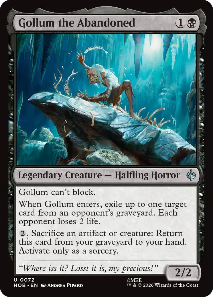 Gollum the Abandoned (72) (HOB)
