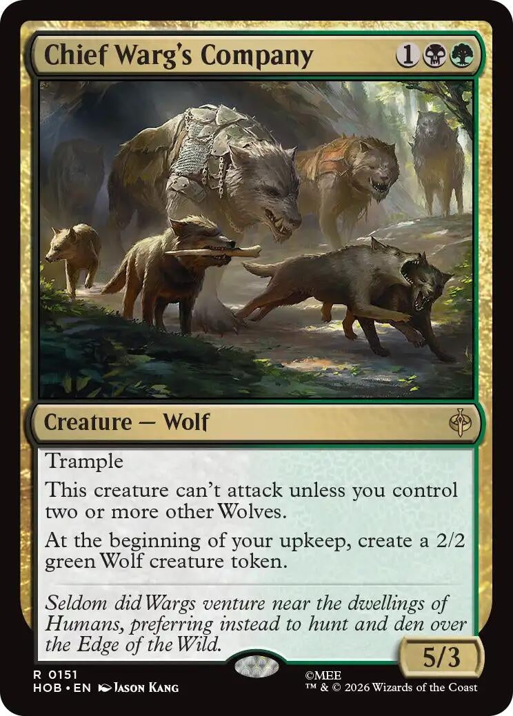 Chief Warg's Company (151) (HOB)