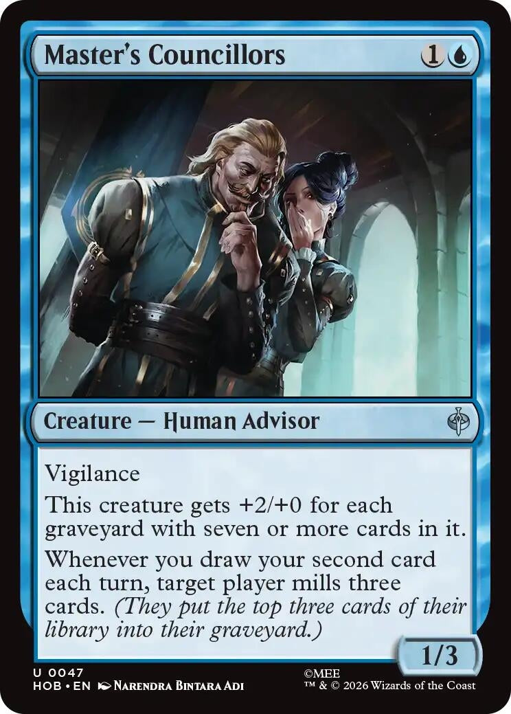 Master's Councillors (47) (HOB)