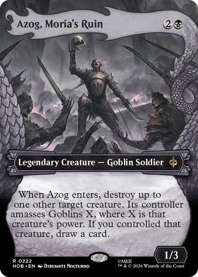 Azog, Moria's Ruin (Showcase) (222) (HOB)