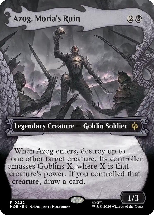 Azog, Moria's Ruin (Showcase) (222) (HOB)