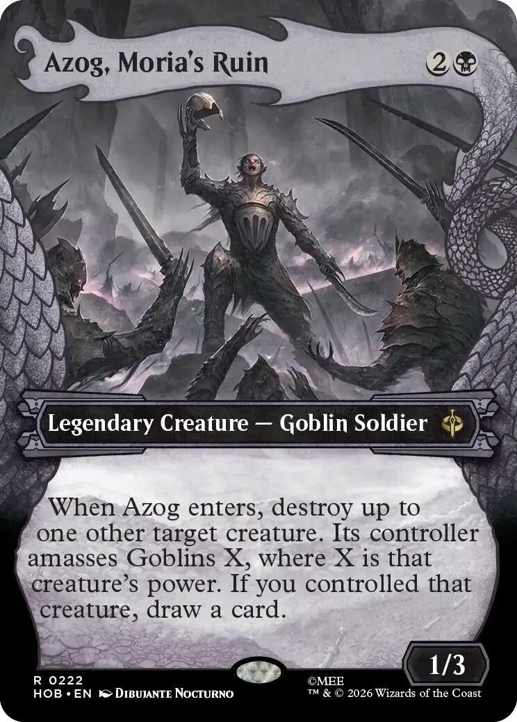 Azog, Moria's Ruin (Showcase) (222) (HOB)