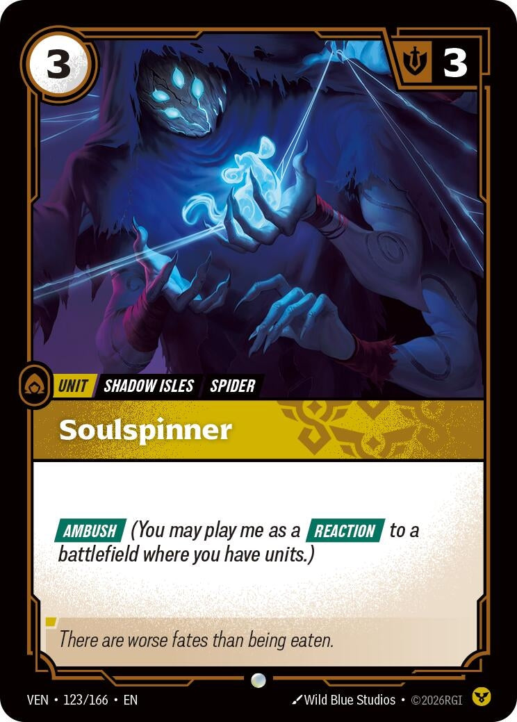 Image for Soulspinner (123/166) (VEN) - Riftbound: League of Legends Trading Card Game