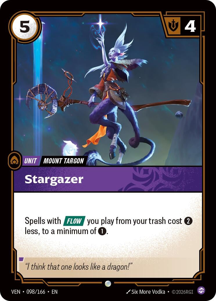 Image for Stargazer (098/166) (VEN) - Riftbound: League of Legends Trading Card Game