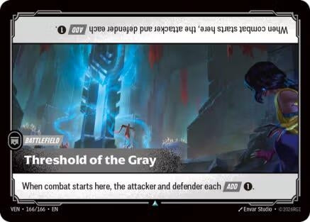 Image for Threshold of the Gray (166/166) (VEN) - Riftbound: League of Legends Trading Card Game