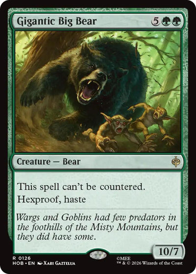 Gigantic Big Bear (126) (HOB)