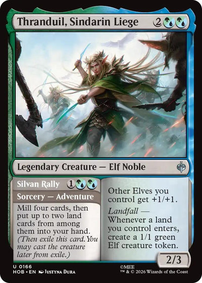Thranduil, Sindarin Liege (166) (HOB)