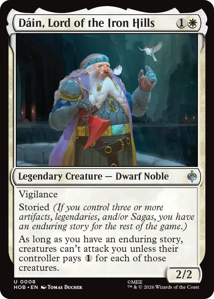 Dain, Lord of the Iron Hills (8) (HOB)