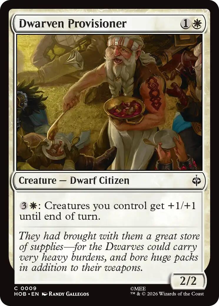 Dwarven Provisioner (9) (HOB)