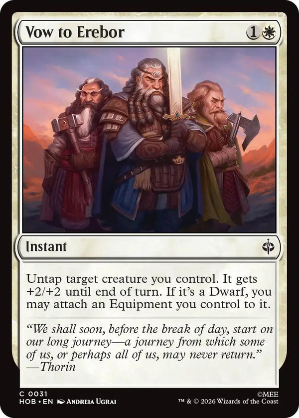 Vow to Erebor (31) (HOB)