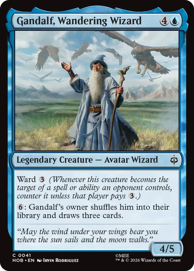 Gandalf, Wandering Wizard (41) (HOB)