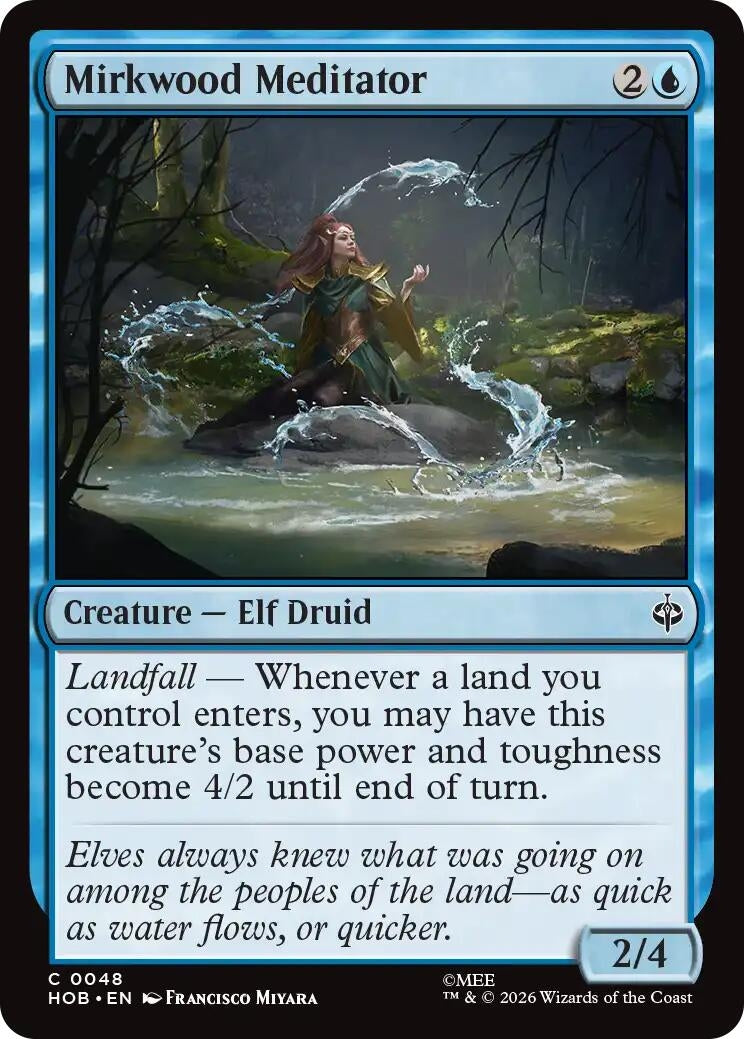 Mirkwood Meditator (48) (HOB)