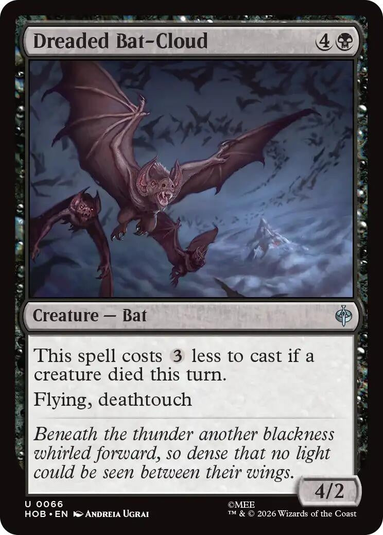 Dreaded Bat-Cloud (66) (HOB)